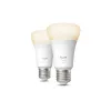 Philips Hue W 810 A60 2P EU | E27 | 7 W | Warm white to cool white light | Bluetooth, Zigbee