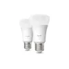 Philips Hue W 810 A60 2P EU | E27 | 7 W | Warm white to cool white light | Bluetooth, Zigbee