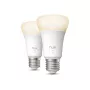 Philips Hue W 810 A60 2P EU | E27 | 7 W | Warm white to cool white light | Bluetooth, Zigbee