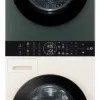 Washer dryer LG WT1210EGF freestanding front-load, 22 kg, 1400 RPM, Green/White