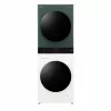 Washer dryer LG WT1210EGF freestanding front-load, 22 kg, 1400 RPM, Green/White