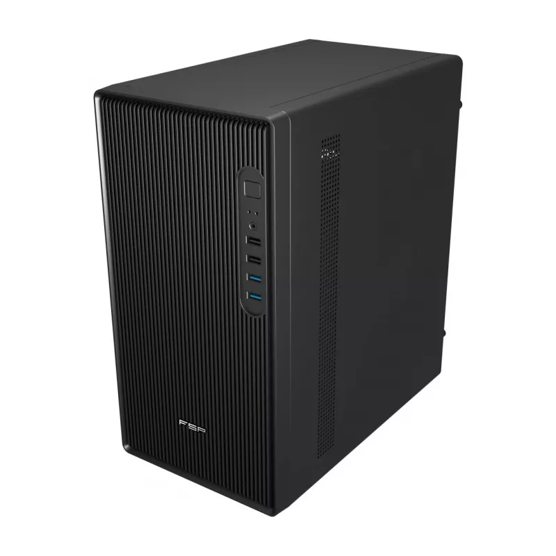 FSP S120-B Case Mini Tower mITX, mATX Black, Small Form Factor (SFF), PC, Black, micro ATX, Mini-ITX, SPCC, 16 cm