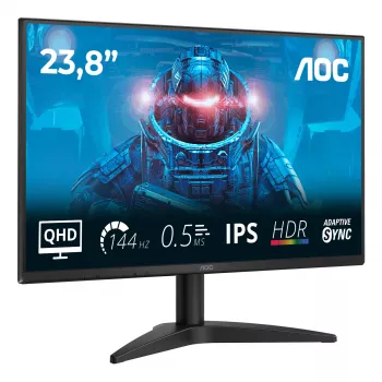AOC B3 Q24B36X computer monitor 60.5 cm (23.8 inch) 2560 x 1440 pixels Quad HD LED Black