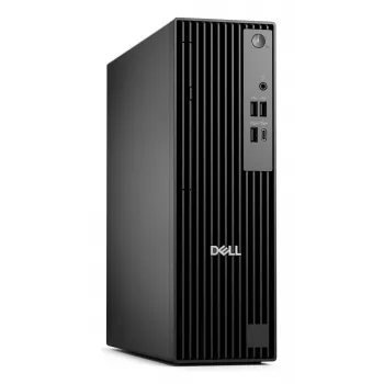 Slim PC Dell Pro QCS1255 — AMD Ryzen 5 8600G, 4.3 GHz (boost 5 GHz), 16 GB DDR5, 512 GB SSD, Windows 11 Pro, Black