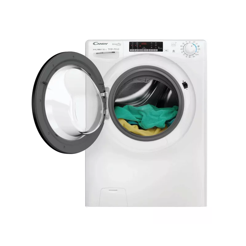 Candy Smart Pro CSOW44644TWMB6-S washer dryer Freestanding Front-load White