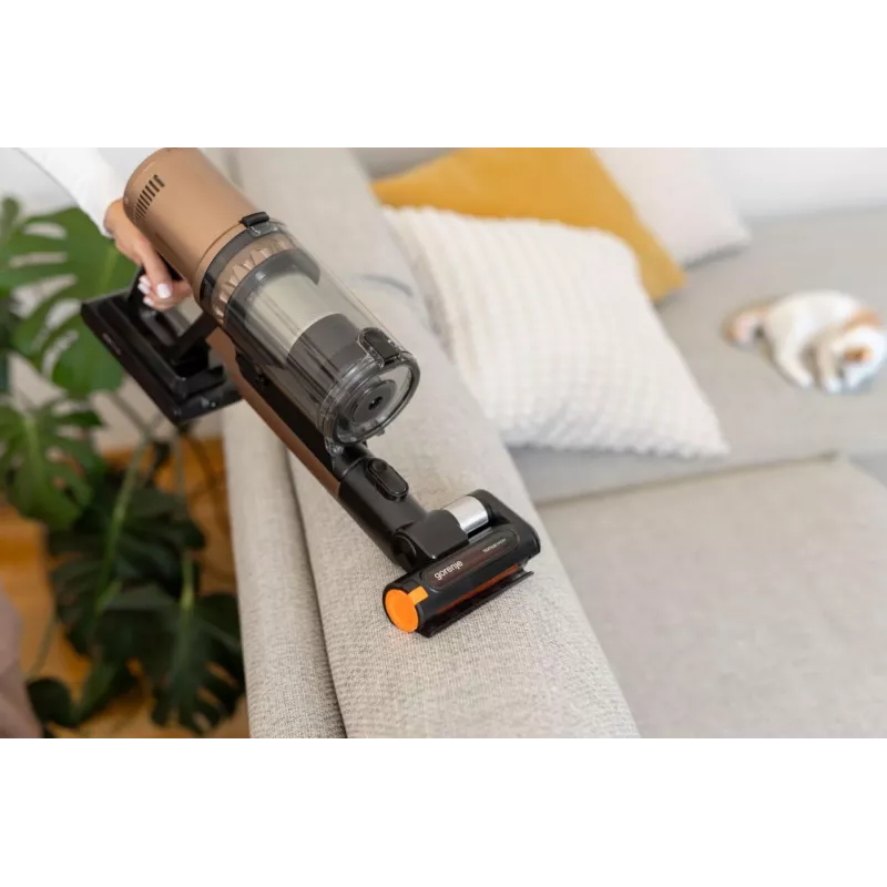 Gorenje SVC259449NDCO 2-in-1 stick vacuum Battery Dry HEPA Bagless 0.6 L 350 W Copper