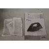 Steam iron ETA Kiara ETA127690000, ceramic soleplate, 2200 W, 220 ml water tank, 40 g/min continuous steam, 90 g/min boost, black