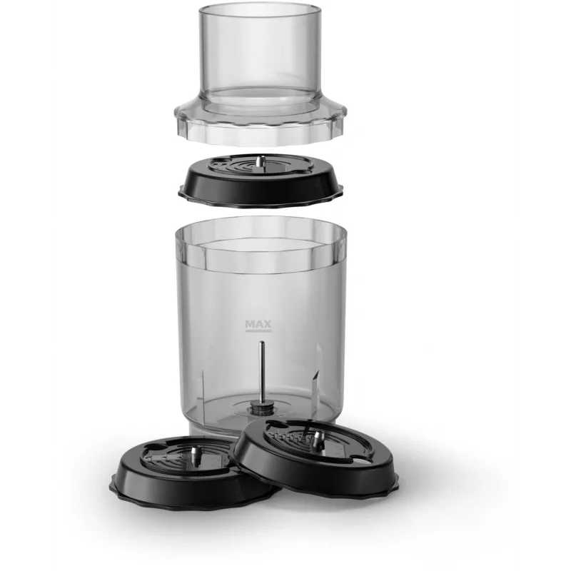 Immersion blender Philips Viva Collection HR2656/90 Black Brushed steel