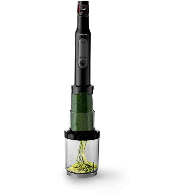 Immersion blender Philips Viva Collection HR2656/90 Black Brushed steel