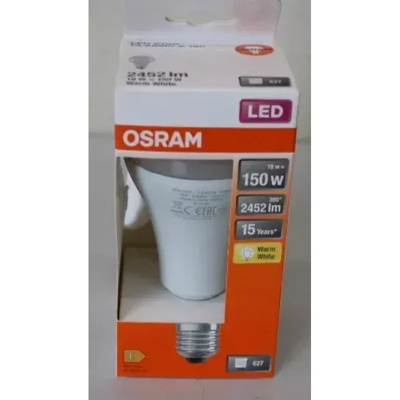 LEDvance Parathom Classic LED E27 19W 827 (Warm White) non-dimmable — damaged packaging