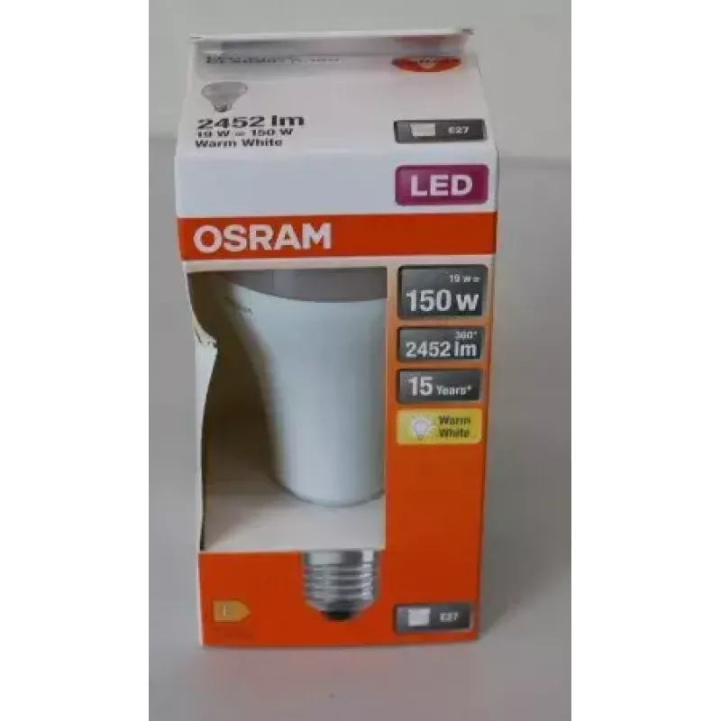 LEDvance Parathom Classic LED E27 19W 827 (Warm White) non-dimmable — damaged packaging