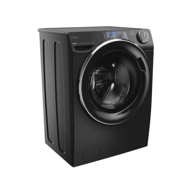 Candy RapidÓ PRO RP 496BWMBCB/1-S washing machine Front-load 9 kg 1400 RPM Black