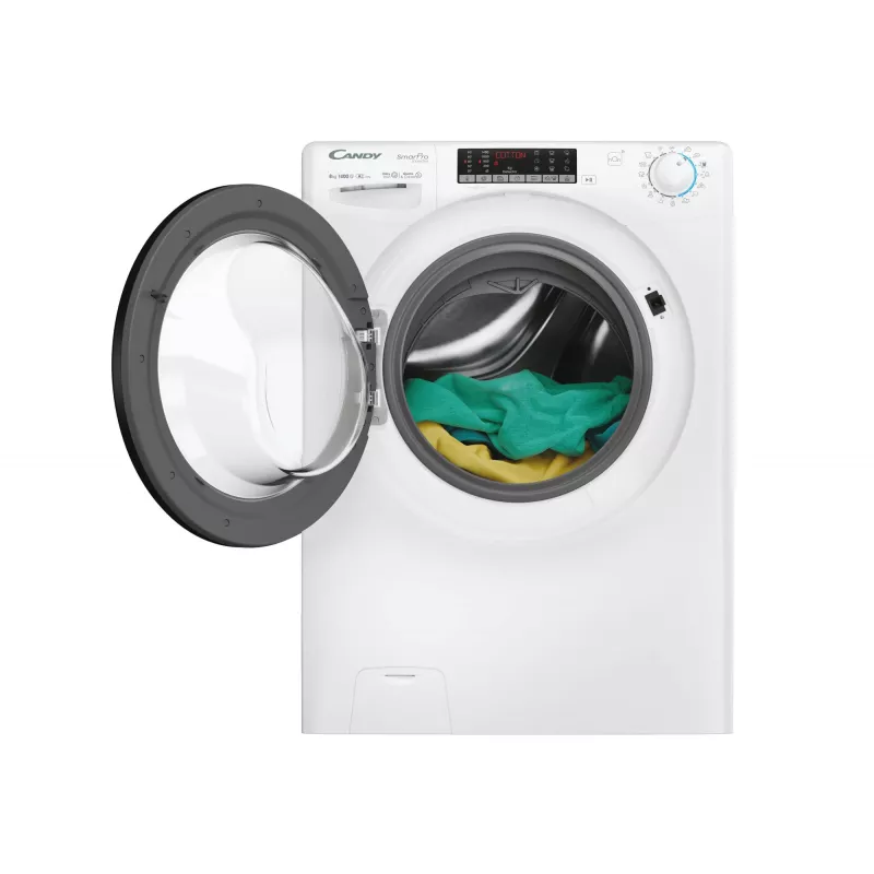 Candy Smart Pro Inverter CSO486TWMB6/1-S washing machine Front-load 8 kg 1400 RPM White