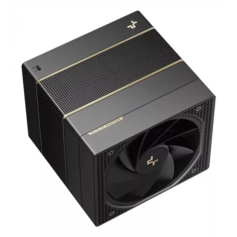 CPU Air Cooler DeepCool ASSASSIN VC ELITE, 120/140 mm fans, FDB, 147×144×164 mm, Black