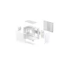 PC case DeepCool CG330 3F White — Mid-tower ATX chassis, white