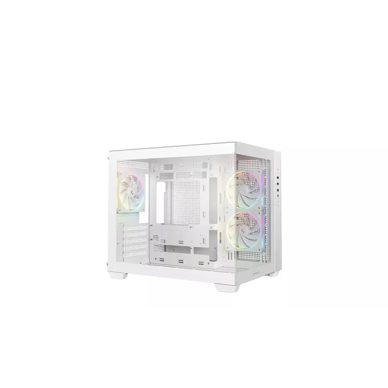PC case DeepCool CG330 3F White — Mid-tower ATX chassis, white