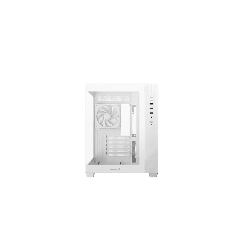 PC case DeepCool CG330 3F White — Mid-tower ATX chassis, white