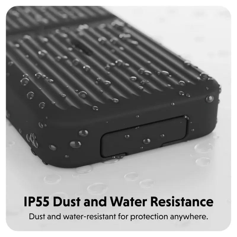 SSD enclosure Hyper HD2500GL for M.2 PCIe SSD (USB4 Gen4, USB‑C) Black