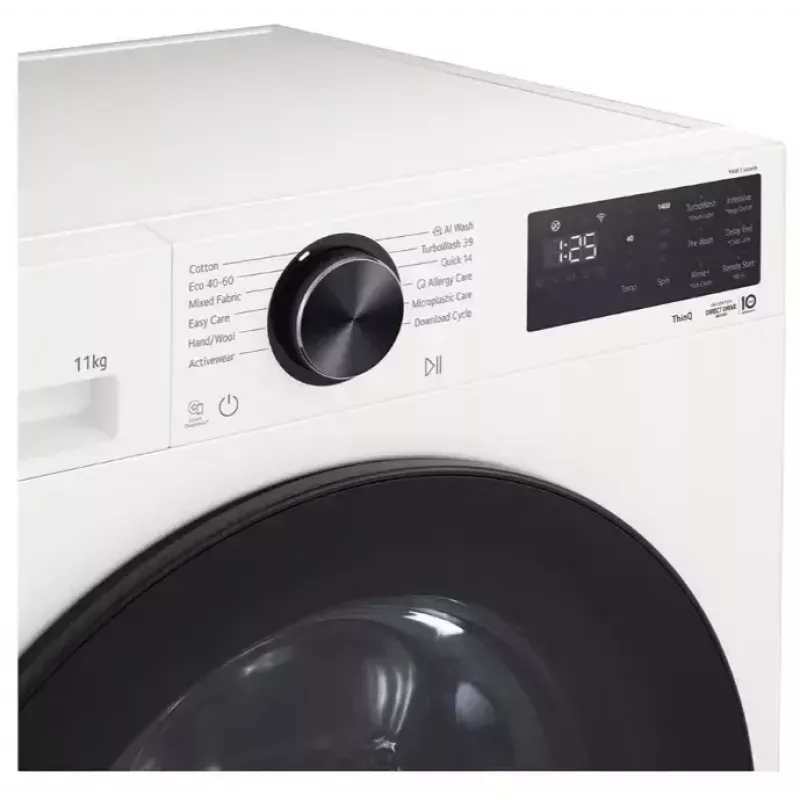 Washing machine LG F4X5011TWB — front-load washer by LG, model F4X5011TWB
