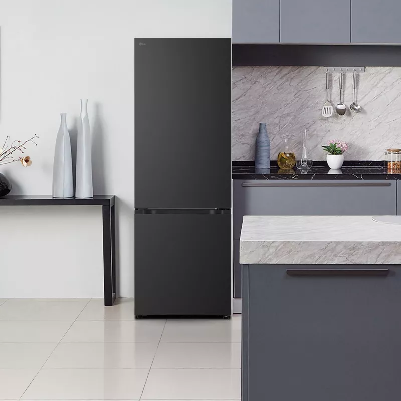 LG GBBW726CEV Freestanding 465 L Black
