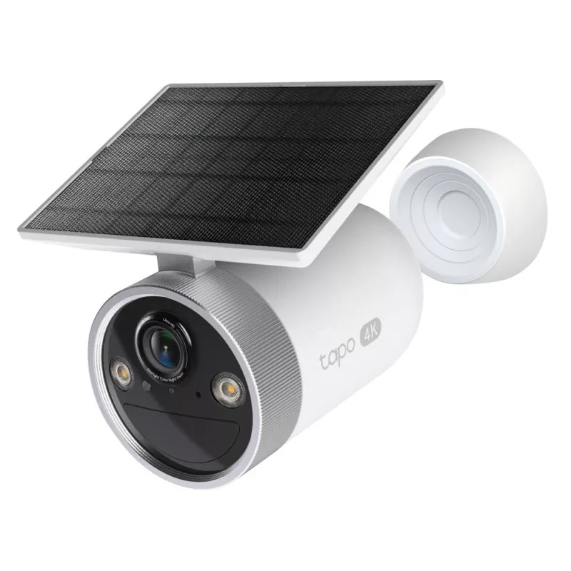 TP-Link Tapo Enhanced AI Solar Security Camera Ultra, Wireless, Bullet, Wi-Fi, Outdoor, 850 nm, 512 GB