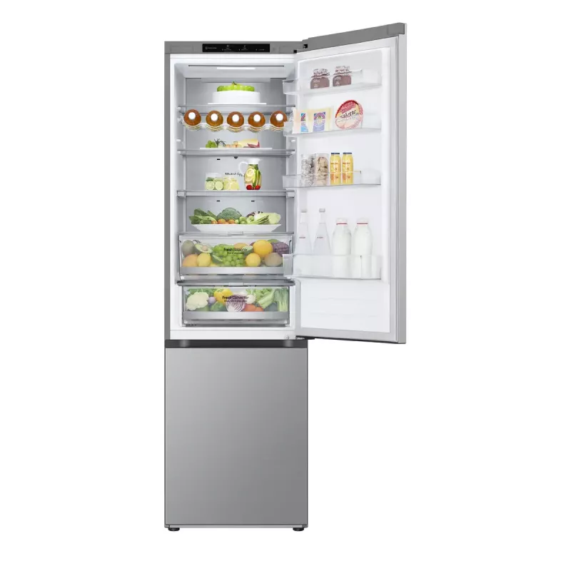 LG GBV7280CPY.APYQEUR fridge-freezer Freestanding 387 L Stainless steel