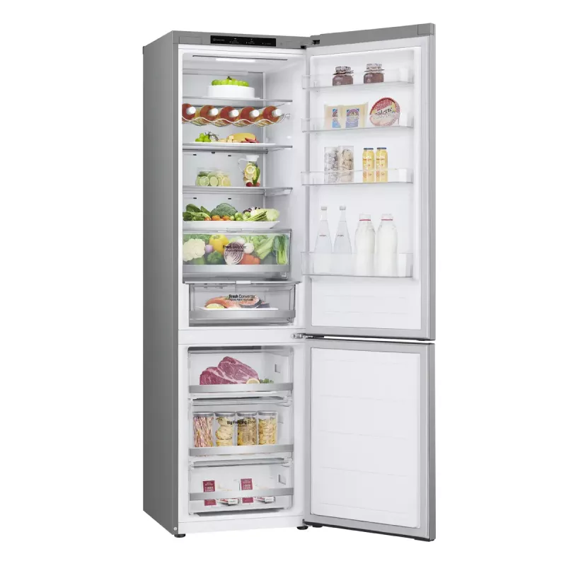 LG GBV7280CPY.APYQEUR fridge-freezer Freestanding 387 L Stainless steel