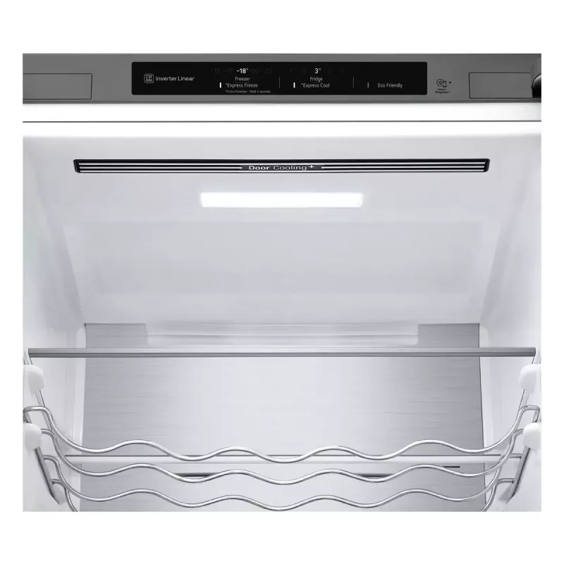 LG GBV7280CPY.APYQEUR fridge-freezer Freestanding 387 L Stainless steel
