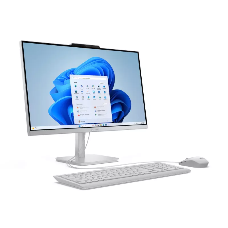 Lenovo A100 Intel Core i3 N-series i3-N305 60.5 cm (23.8 inch) 1920 x 1080 pixels All-in-One PC 16 GB DDR5-SDRAM 512 GB SSD Windows 11 Home Wi-Fi 6 (802.11ax) Grey