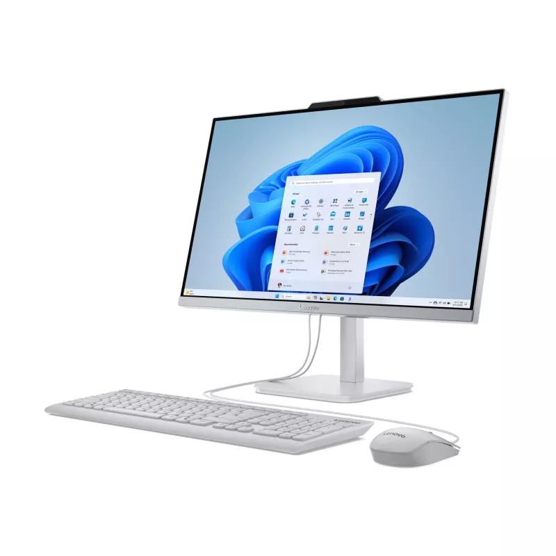 Lenovo A100 Intel Core i3 N-series i3-N305 60.5 cm (23.8 inch) 1920 x 1080 pixels All-in-One PC 16 GB DDR5-SDRAM 512 GB SSD Windows 11 Home Wi-Fi 6 (802.11ax) Grey