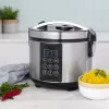 Multicooker Tristar RK-6132 — 1.5 L, 500 W, 7 auto programs, LCD, stainless steel/black