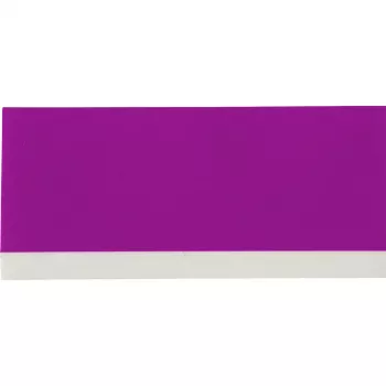 Self-adhesive printer label Brady M21-750-595-PL — vinyl, purple on white, 1.91 cm × 6.4 m