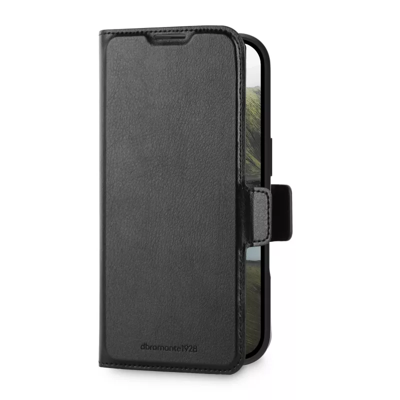 dbramante1928 Oslo Pro Folio Case for iPhone 17, Black