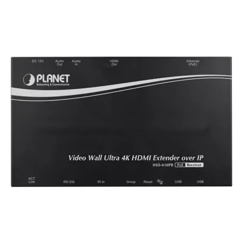 PLANET IHD-410PR video wall Ultra 4K HDMI/USB receiver