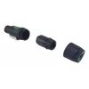 4‑Pole speakON cable connector EQUIP 4‑pole female, black, 22.5×22.5 mm, 30 g