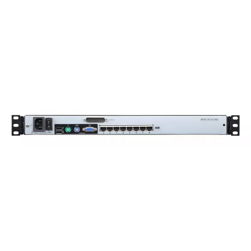 ATEN KL1508AN rack console 48.3 cm (19 inch) 1280 x 1024 pixels Metal Black 1U
