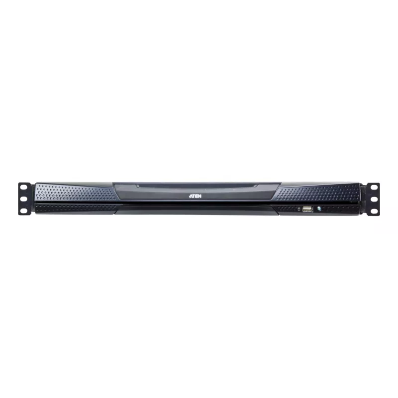 ATEN KL1508AIM rack console 43.2 cm (17 inch) 1280 x 1024 pixels Metal Black 1U