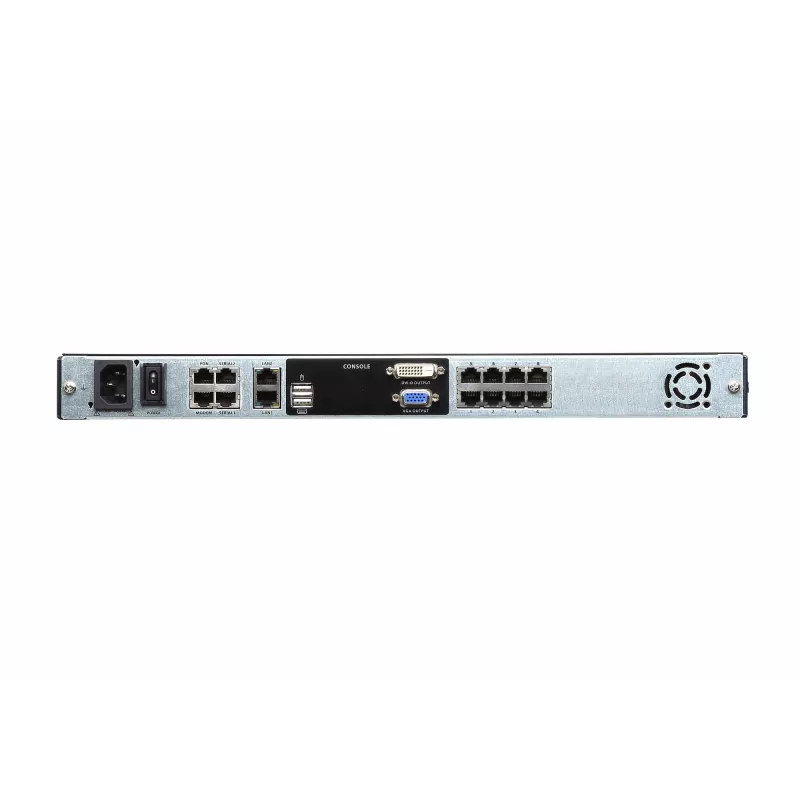 ATEN KL1108VN rack console 48.3 cm (19 inch) 1280 x 1024 pixels Metal Black 1U