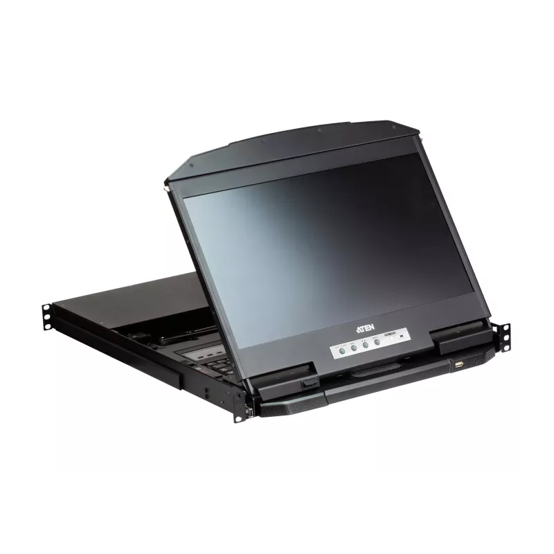 ATEN CL3884NW-ATA-EG rack console 47 cm (18.5 inch) Black