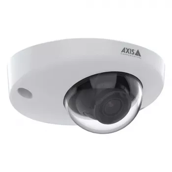 Dome IP security camera AXIS 02502-001 — Indoor ceiling, 1920×1080, 3.6 mm lens, 1/2.9 inch CMOS, 0.04 lx, 250° rotation range