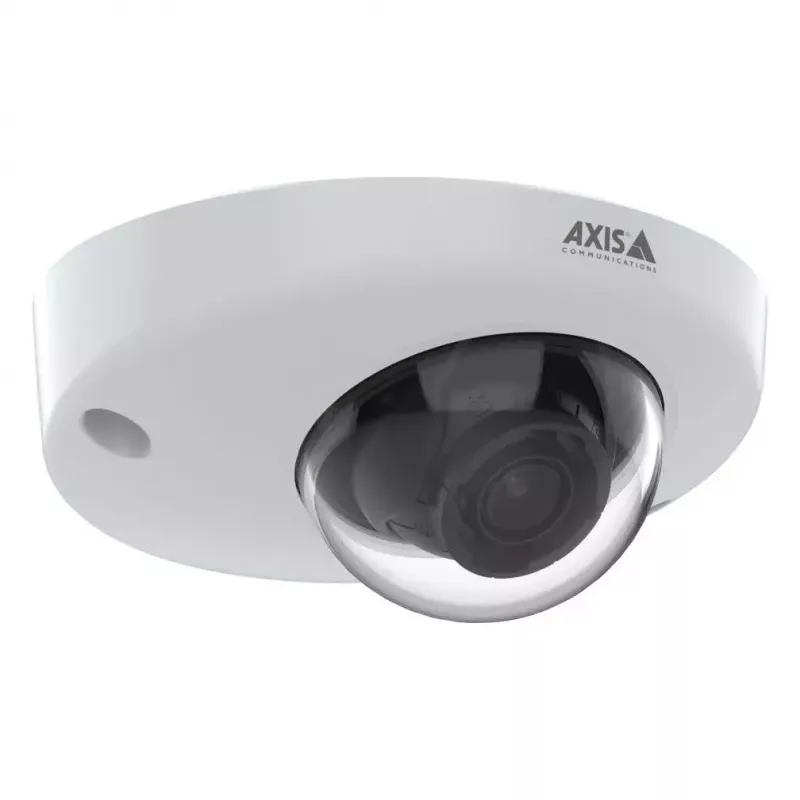 Dome IP security camera AXIS 02502-001 — Indoor ceiling, 1920×1080, 3.6 mm lens, 1/2.9 inch CMOS, 0.04 lx, 250° rotation range