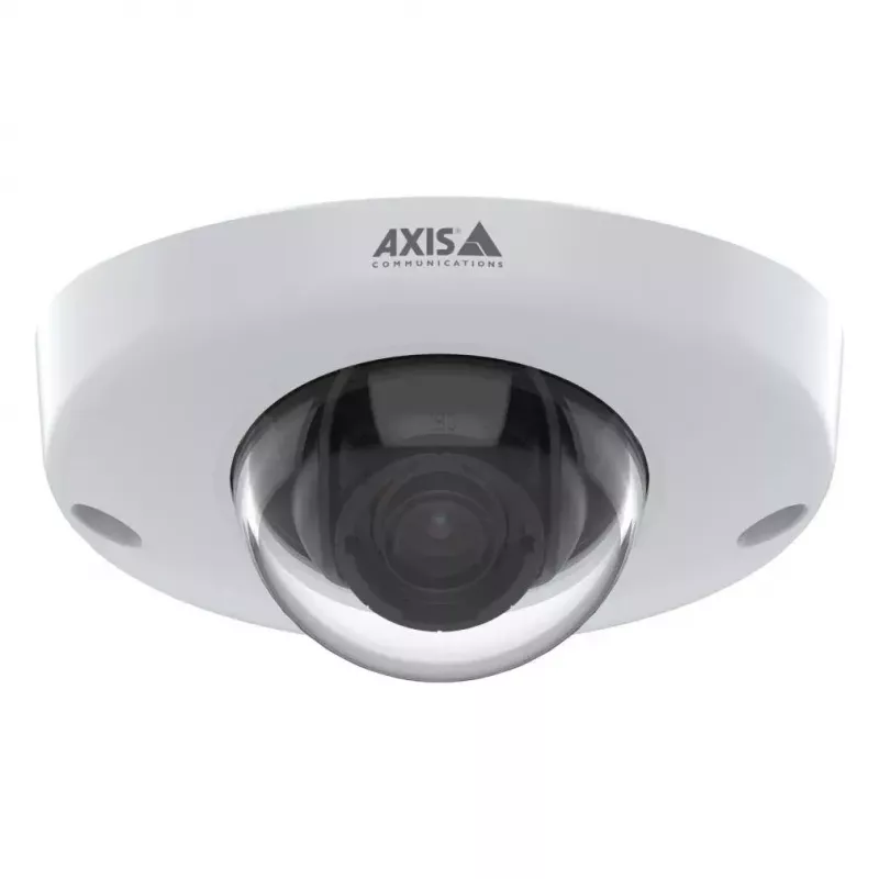Dome IP security camera AXIS 02502-001 — Indoor ceiling, 1920×1080, 3.6 mm lens, 1/2.9 inch CMOS, 0.04 lx, 250° rotation range