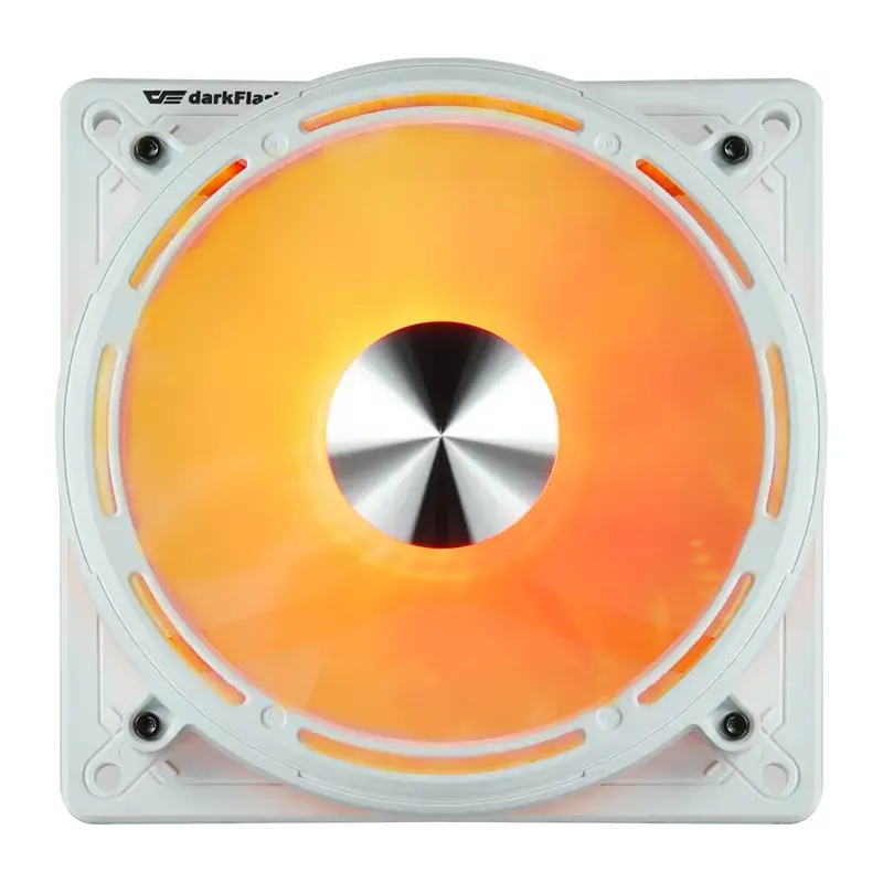 Cooling fan Darkflash DE8 (white) — single case/fan cooling
