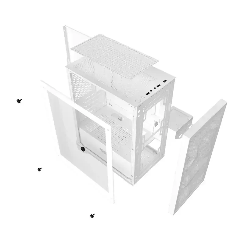 Computer case, Darkflash M305 Mesh, ATX, White