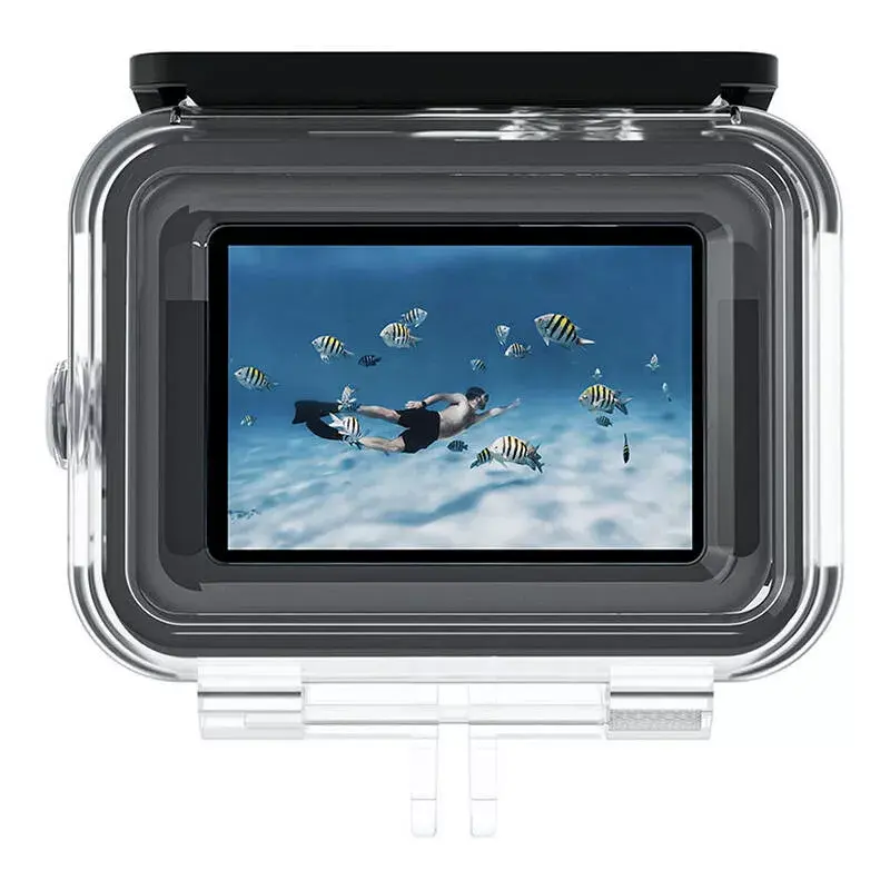Protective case combo Telesin for GoPro Hero 12/11/10/9 – hard shell and silicone cover set
