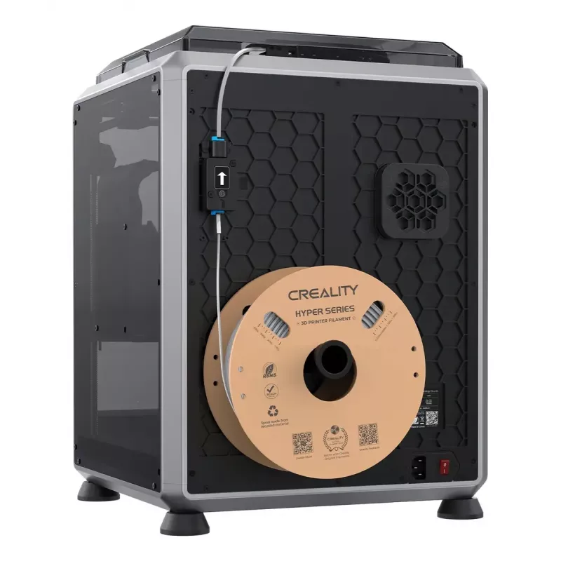3D Printer Creality K1C FDM Wi‑Fi — PLA/ABS/ASA/PETG/TPU, Layer 0.1–0.35 mm, 4.3 inch Touchscreen, 100–240V