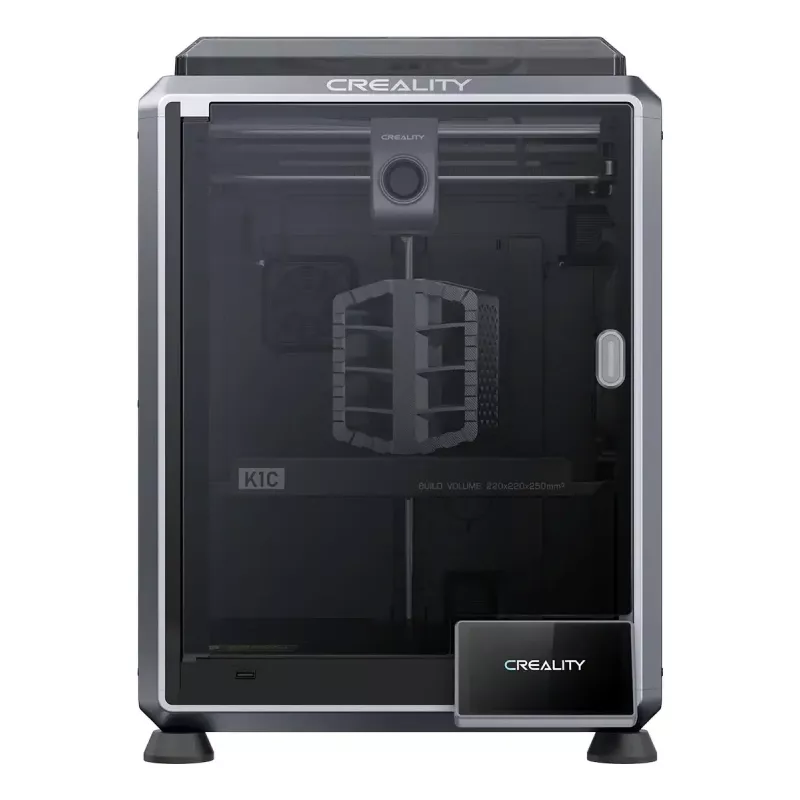 3D Printer Creality K1C FDM Wi‑Fi — PLA/ABS/ASA/PETG/TPU, Layer 0.1–0.35 mm, 4.3 inch Touchscreen, 100–240V