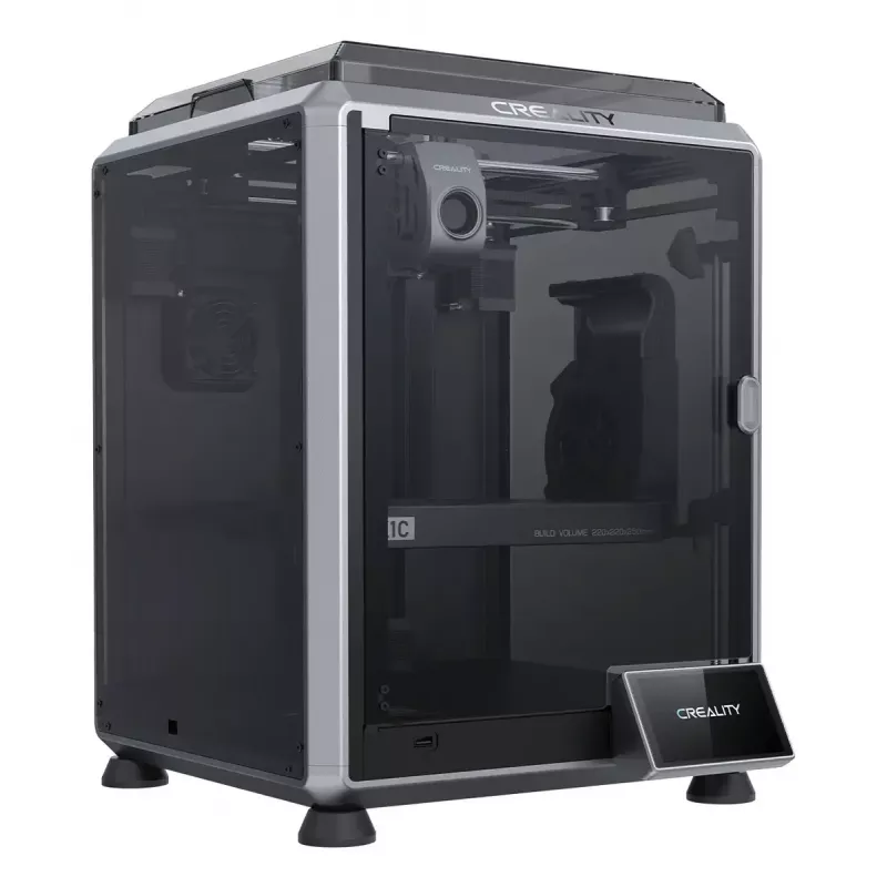 3D Printer Creality K1C FDM Wi‑Fi — PLA/ABS/ASA/PETG/TPU, Layer 0.1–0.35 mm, 4.3 inch Touchscreen, 100–240V