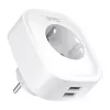 Smart WiFi socket Gosund SP112-M with 2x USB — two-pack