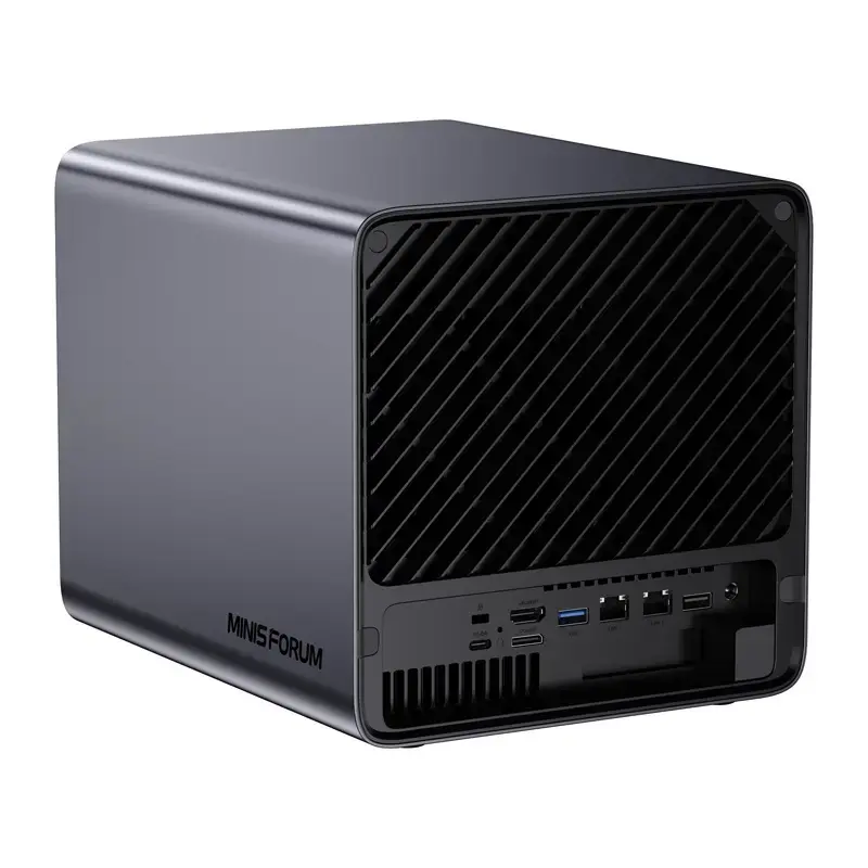 Mini-PC Minis Forum NAS N5 Pro AMD Ryzen AI 9 HX Pro 370, 32GB RAM, 128GB storage